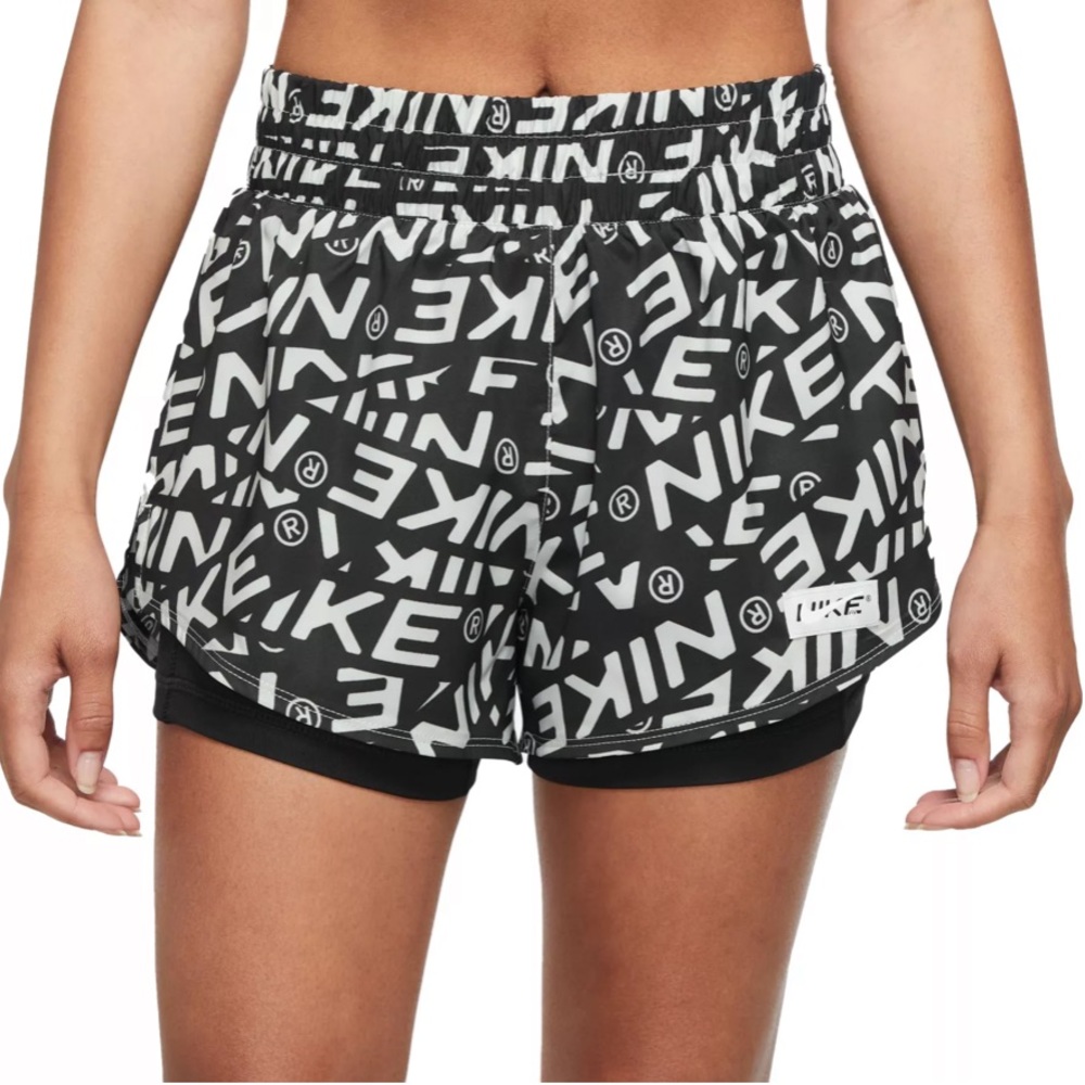 Nike One Women's Dri-FIT High-Waisted 3" 2-in-1 Shorts